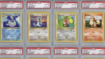 Subastaron un set de cartas Pokémon a más de US$ 100 mil