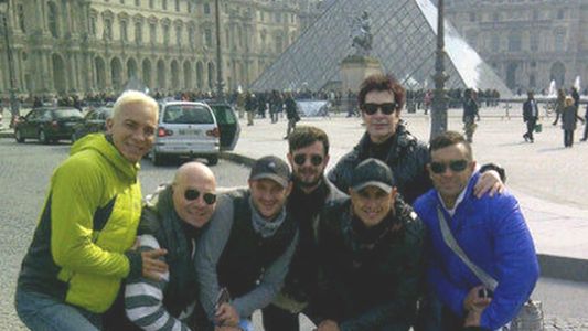 Las vacaciones por Europa de Flavio junto a amigos