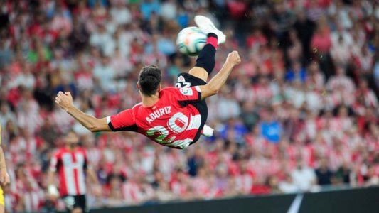 Sin Messi, Barcelona perdió ante Athletic de Bilbao en el debut en la Liga de España con un golazo de tijera