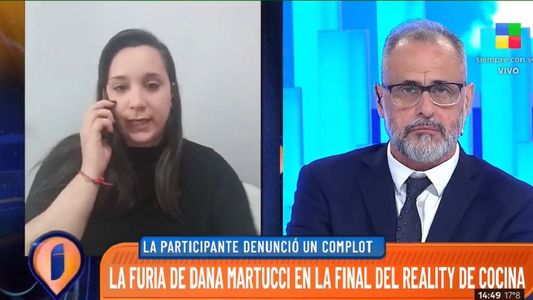 El enojo de Dana, la subcampeona de El gran premio de la cocina: Hubo cosas que...