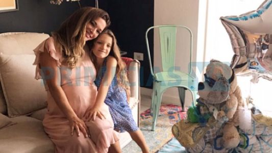 Nació Dante Apolo, el segundo hijo de Claudia Albertario