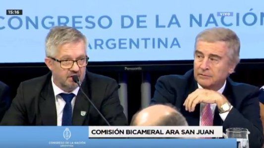 ARA San Juan: Aguad negó que haya pasado por Malvinas, explicó el por qué del error y en el medio, un furcio