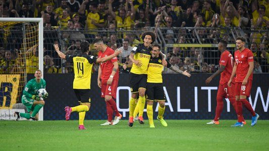 Borussia Dortmund cortó la hegemonía del Bayern Münich y le ganó 2-0 la Supercopa alemana