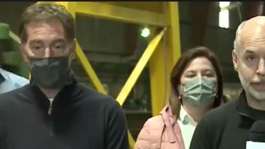 En plena conferencia, Rodríguez Larreta cometió un furcio sobre la candidatura de Diego Santilli