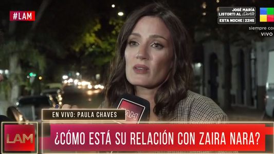 La angustia de Paula Chaves al dar detalles de su pelea con Zaira Nara: Es muy doloroso...