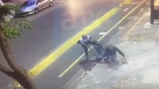 Un ciclista atropelló a Marcelo Araujo que no cruzó por la senda peatonal