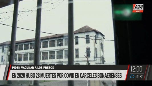 Piden vacunar a los presos de cárceles bonaerenses