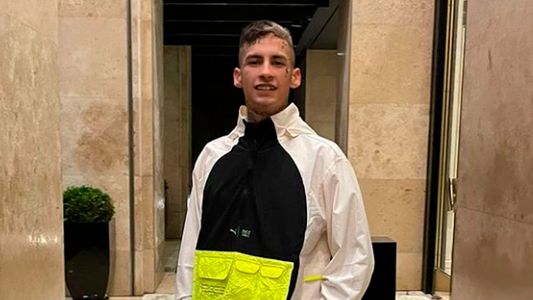 L-Gante se quebró el brazo en un confuso episodio