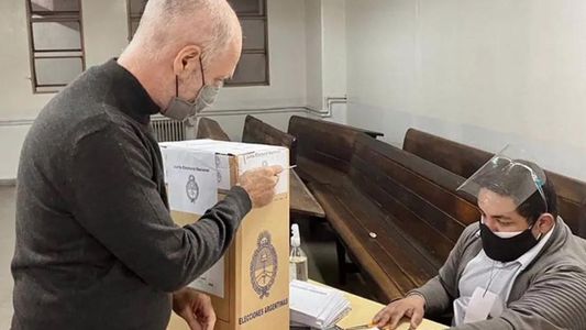 Elecciones 2021: votó Rodríguez Larreta y aseguró que está todo bien organizado y los resultados se esperan temprano