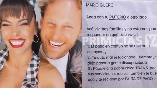 El duro comunicado de los vecinos de Mario Guerci: Andá con tu puterío a otro lado