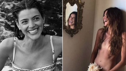 La imagen de Calu Rivero al desnudo y su aura botánica