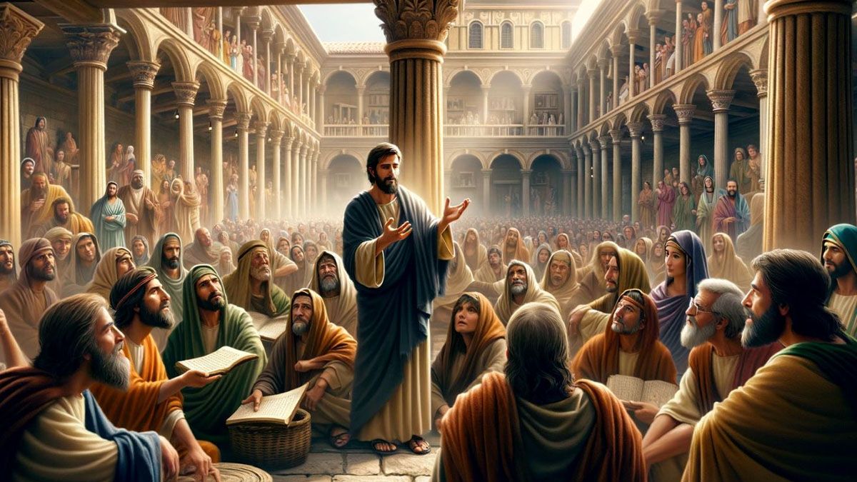 Jesús y sus apóstoles