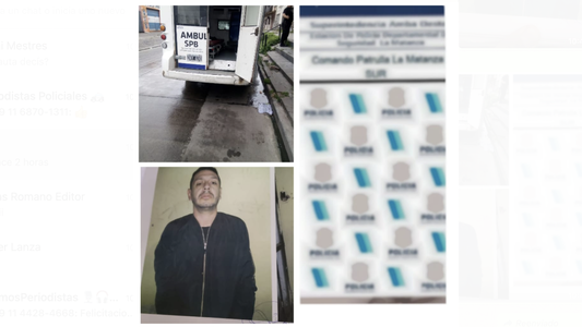 Terror en La Matanza: aprovecharon un traslado en ambulancia para liberar a un preso peligroso