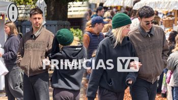 Rusherking y Stef Jegier, a puro romance en Recoleta: las fotos exclusivas de su paseo