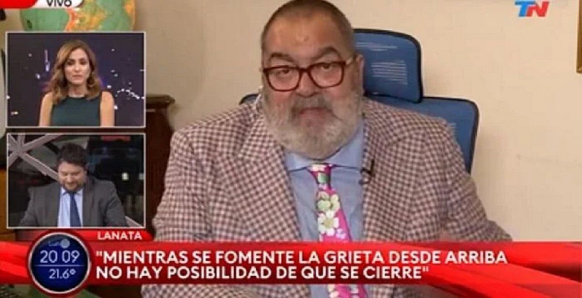 Jorge Lanata hizo un comentario machista al aire: Tiene un lindo culito la becaria