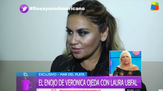Verónica Ojeda enojada con Laura Ubfal: Que siga con las terceras personas inventando cosas