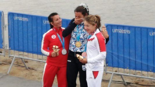 Sabrina Ameghino festejó en canotaje y escribió su nombre en la historia del deporte argentino