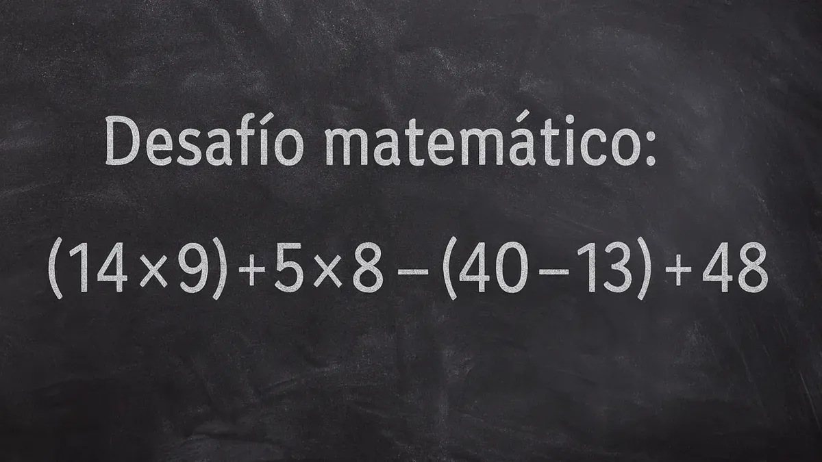 La regla esencial para resolver este desafío matemático es conocido como PEMDAS (por sus siglas en inglés) o jerarquía de operaciones.