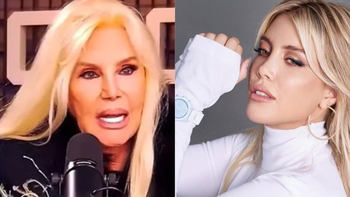 La bronca de Wanda Nara con Susana Giménez por el apoyo a la China Suárez: Le habría dicho...