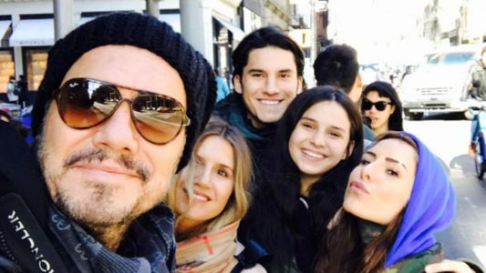 Marcelo Tinelli viajó con sus hijos a Nueva York