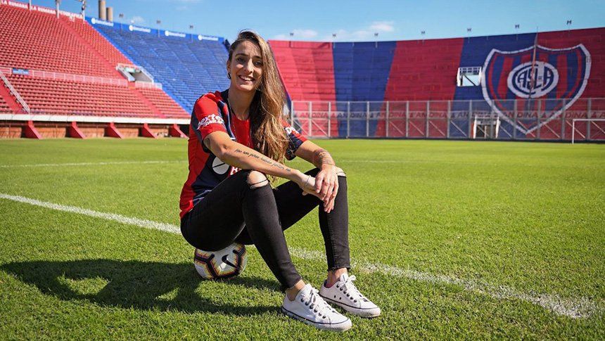 Maca Sánchez ya es jugadora de San Lorenzo: El fútbol femenino es el futuro, somos capaces de mucho más