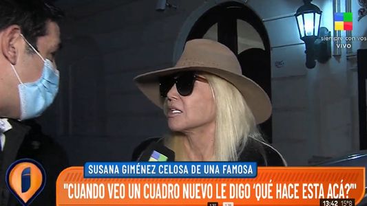 La reacción de Susana Giménez al ser consultada otra vez por Jorge Rial
