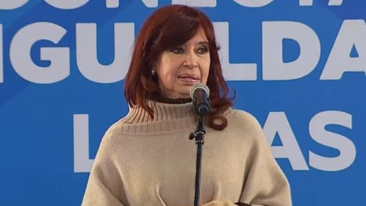 Cristina Kirchner volverá a hablar públicamente en un acto del Partido Justicialista en Merlo