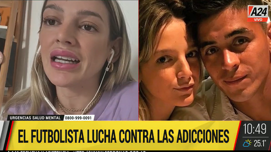 El dramático testimonio de la novia de Brian Fernández por sus adicciones: Veo su deterioro, es una lucha constante