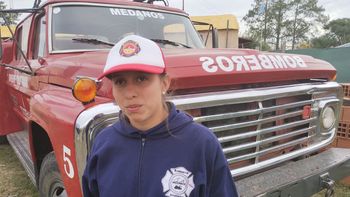 La conmovedora historia de Trinidad: es ciega, se convirtió en bombera y competirá en un Mundial