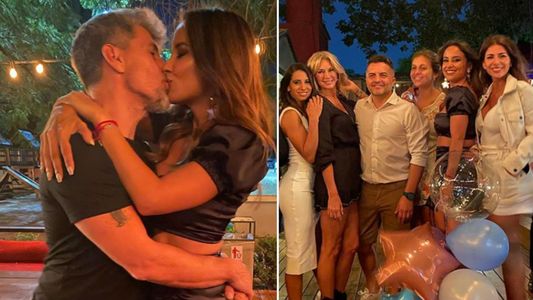 Lourdes Sánchez festejó sus 34 años: Muy feliz rodeada de personas que quiero tanto