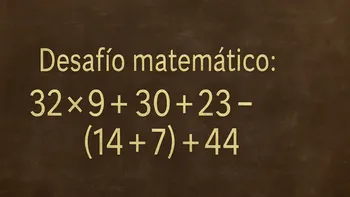 Desafío matemático: la cuenta imposible de resolver en menos de 10 segundos