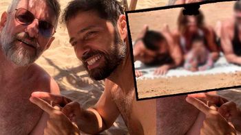 La foto de Luis Novaresio junto a su novio Braulio y su hija: “Familia alternativa”