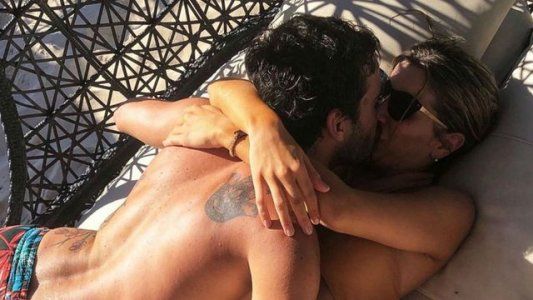 Laurita Fernández y Nicolás Cabré, apasionados en Playa del Carmen