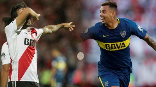 Cardona y Scocco afuera del banco de suplentes