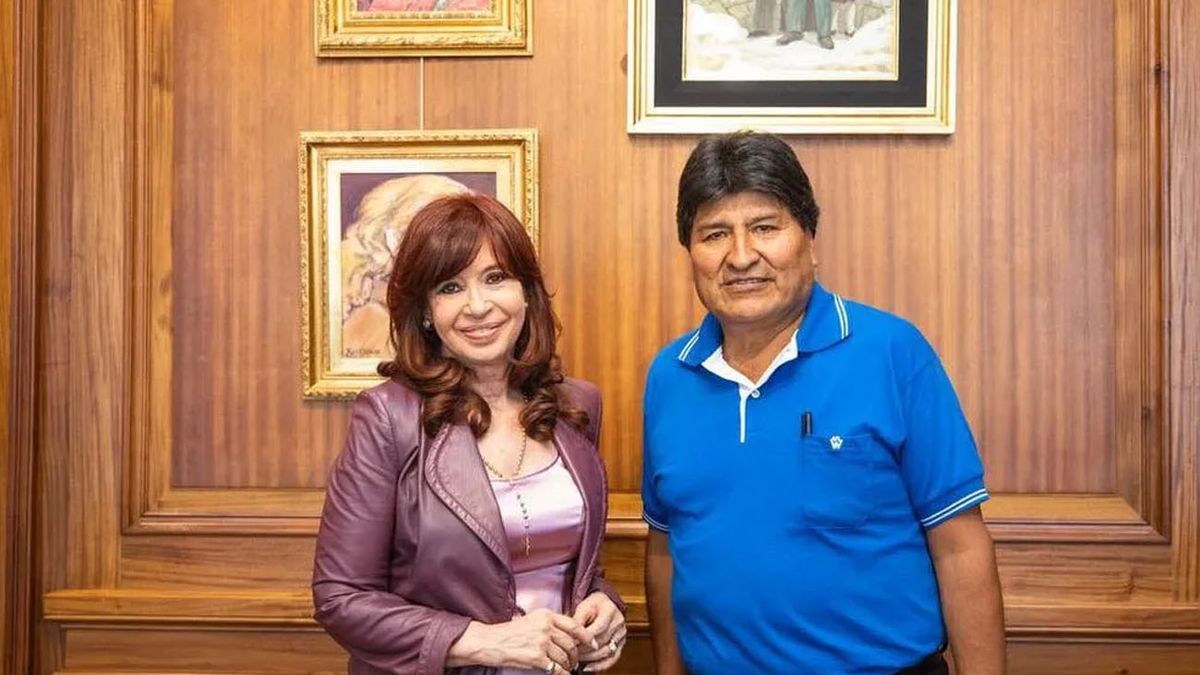 &nbsp;Evo Morales apoyó a Cristina Fernández y denunció persecución judicial