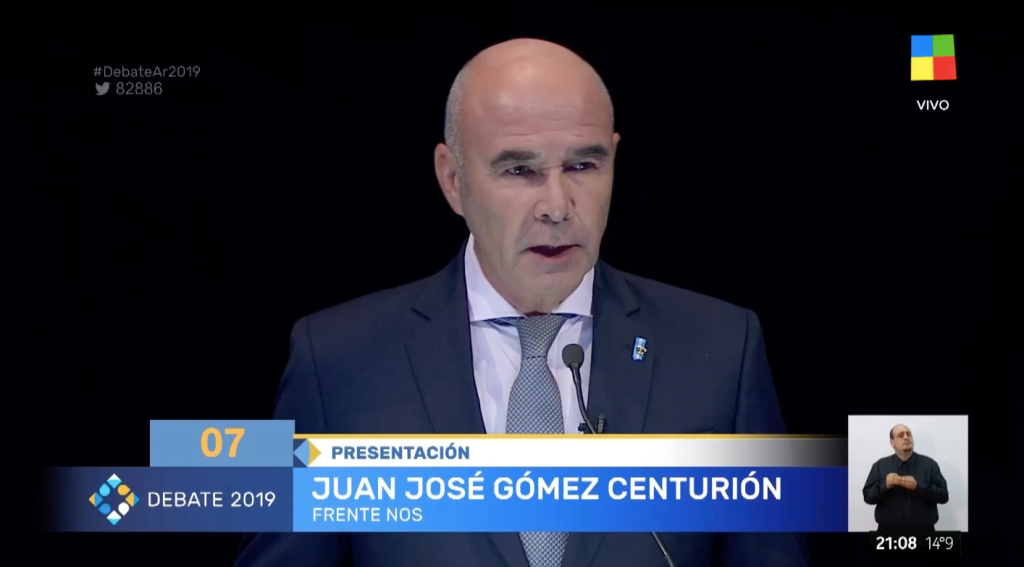 El video viral del debate: Gómez Centurión y sus problemas con el reloj