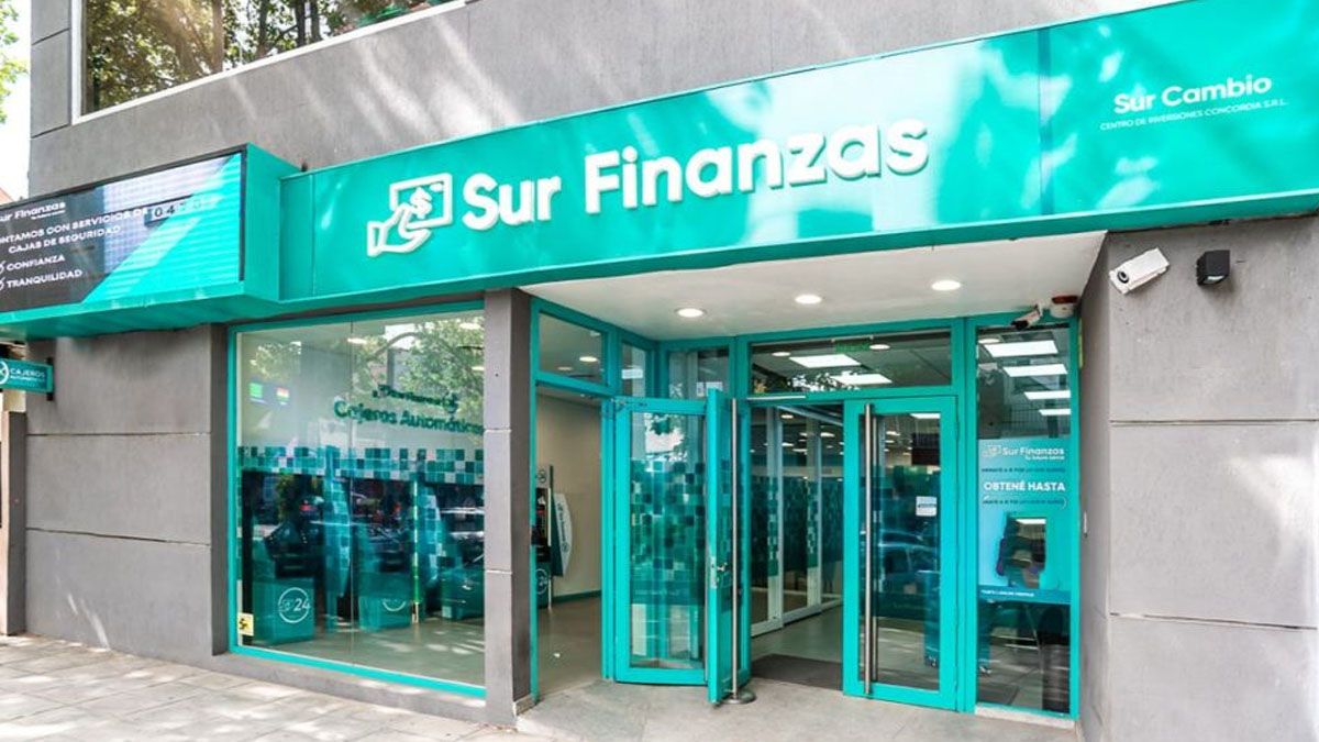 Una de las casas de Sur Finanzas, la empresa de Ariel Vallejo. (Foto Gentileza NA)