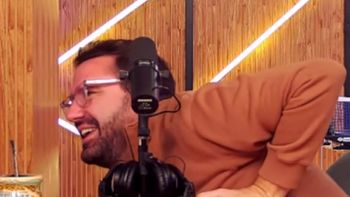 El video de la tremenda caída de Damián Betular en vivo: Me re duele