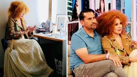 Nacha Guevara se reencontró con su hijo, Juan Pablo Favero, a quien no veía hace dos años