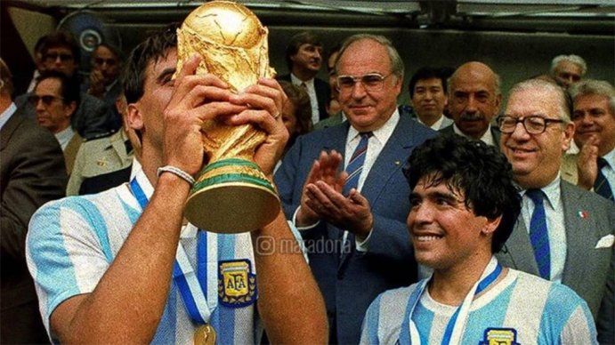 El mensaje de Diego Maradona al Tata Brown: Te necesitamos como persona y como referente