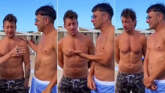 Nico Vázquez y Martín Bossi, competidores en calle Corrientes y amigos en la vida