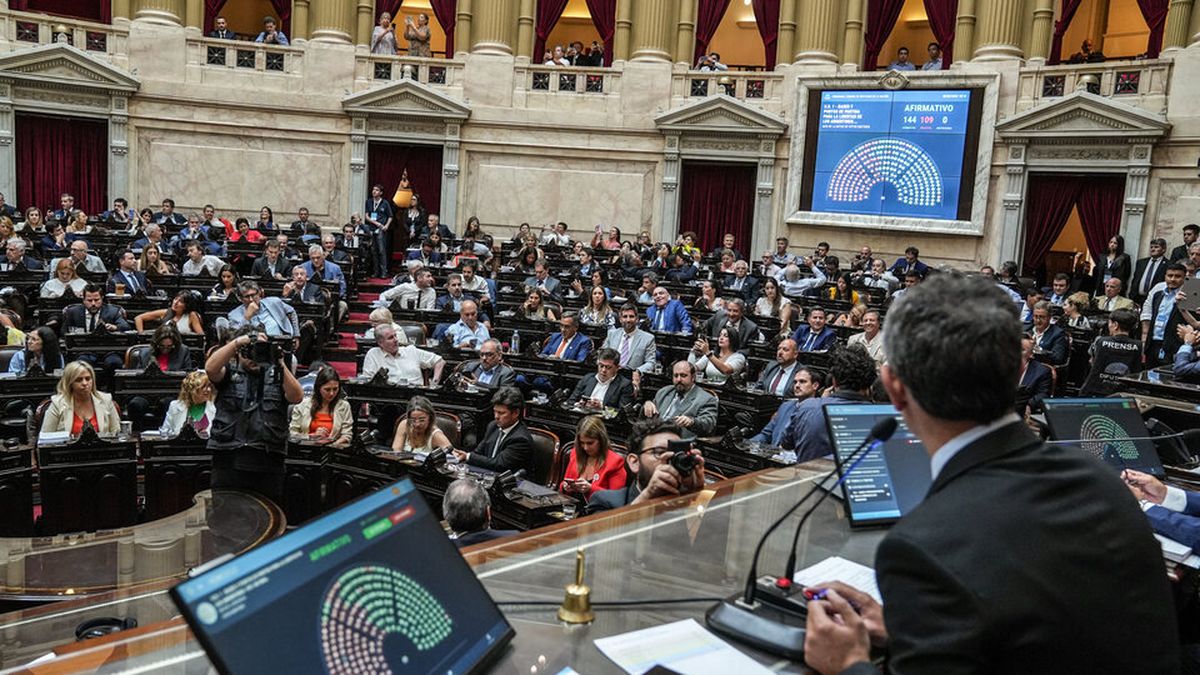 Los diputados siguen negociando por la ley de Bases. (Foto: archivo)