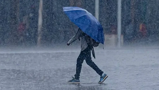 Alerta naranja y amarilla por fuertes tormentas y granizo en cuatro provincias