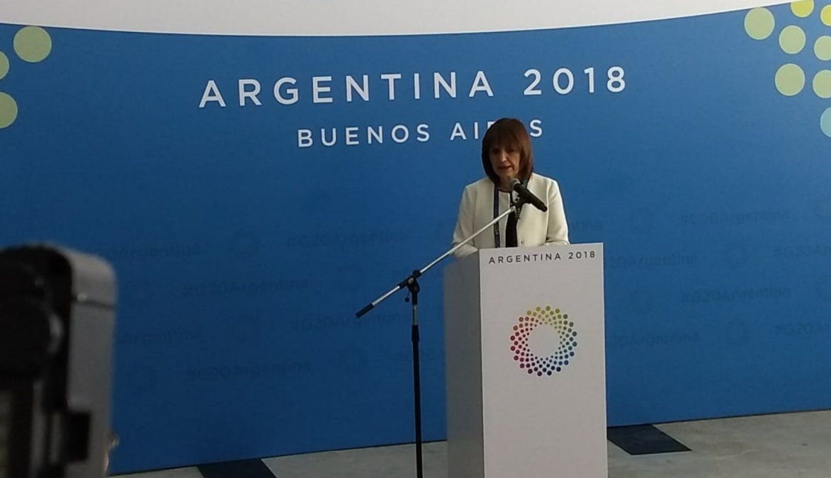 Pese a los 14 detenidos, Bullrich destacó la seguridad del G20 y elogió a los organizadores de la marcha: No hemos tenido conflictos, hemos tenido convivencia