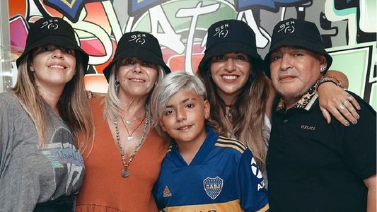 La foto inédita que compartió Gianinna de Diego Maradona con una profunda reflexión