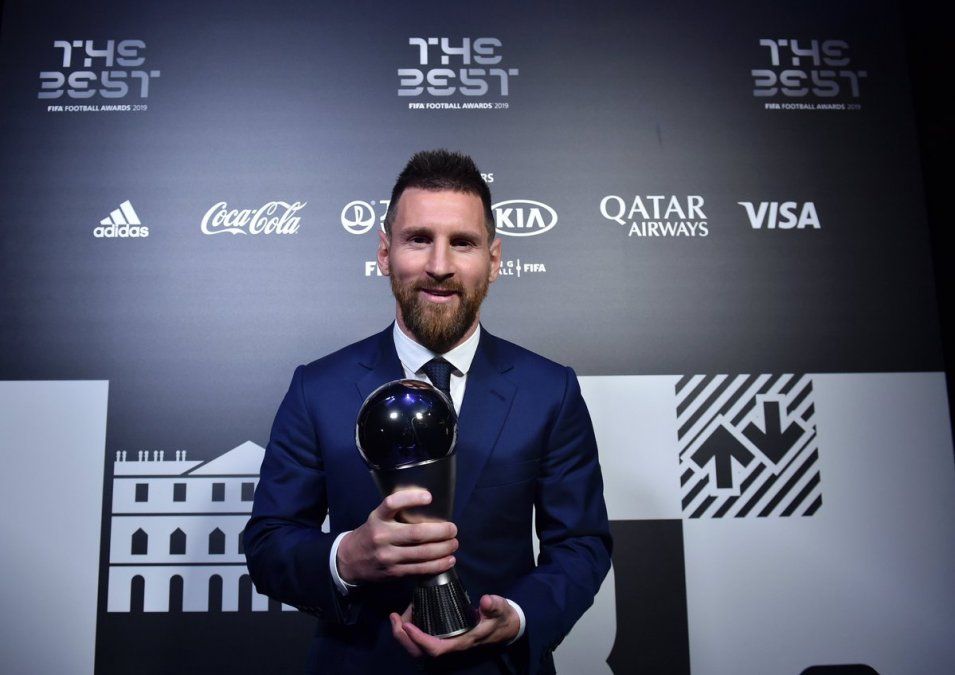 El mejor del mundo es nuestro: Messi ganó el premio The Best por la temporada 2018/19