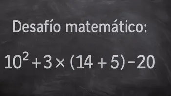 La regla esencial para resolver este desafío matemático es conocido como PEMDAS (por sus siglas en inglés) o jerarquía de operaciones.