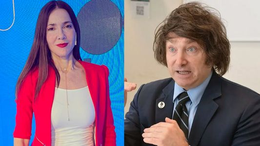 Fuerte cruce entre Cristina Pérez y Javier Milei al aire: Me estás operando