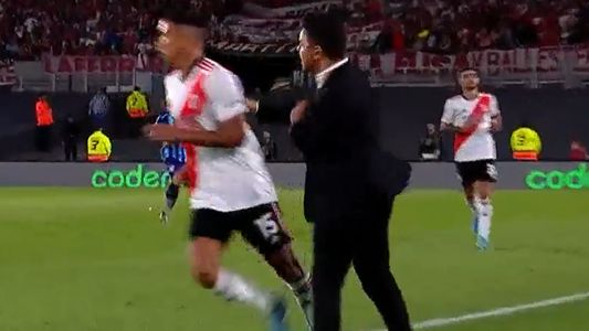 Al límite de lo permitido: Gallardo se enfureció con Herrera y reaccionó violentamente