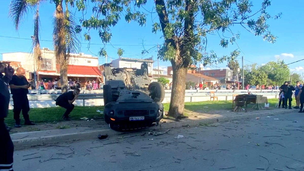 Delincuentes que escapaban de la Política atropellaron y mataron a una beba de 11 meses. Foto: gentileza NA.&nbsp;